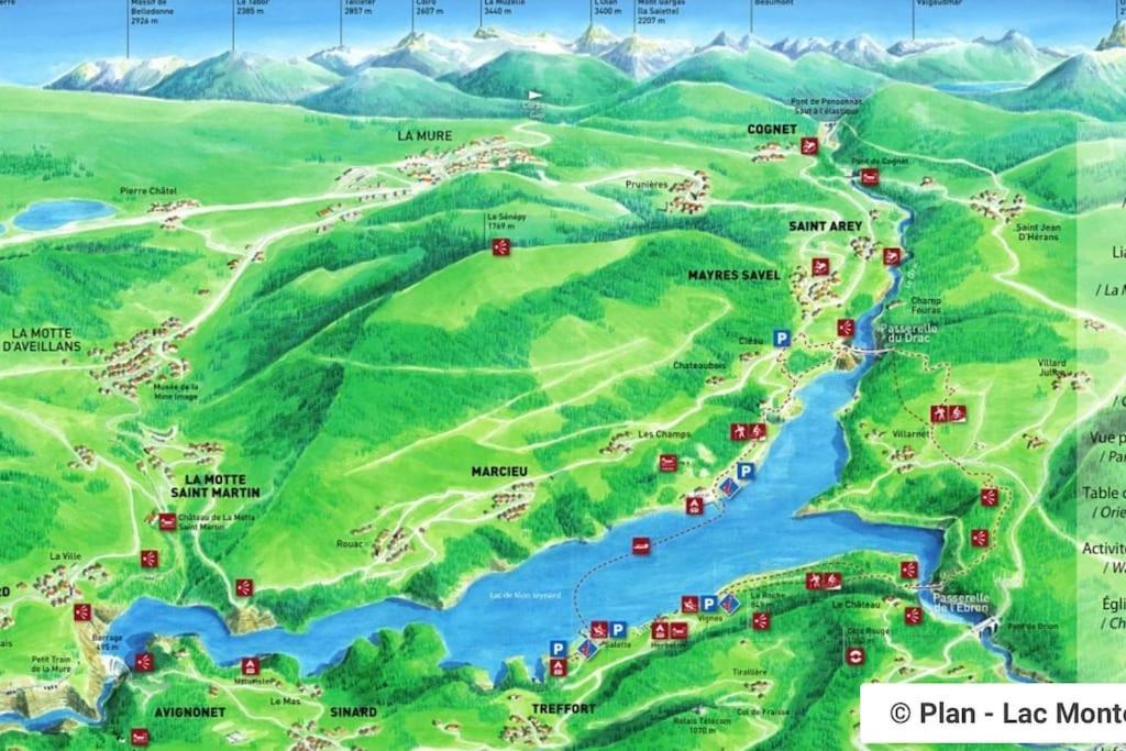 Grenoble Sud Varces Suite Privatisee Au Pied Des Montagnes المظهر الخارجي الصورة